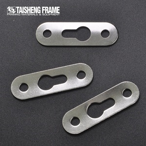 Ganci per buco della serratura piastre appese singole per impieghi gravosi per cornici specchi ganci per telaio in zinco gancio in ferro per timbratura in metallo - Product Image 4