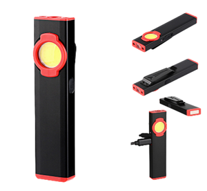 Chất lượng cao 300lumen xách tay cầm tay <span class=keywords><strong>COB</strong></span> làm việc ánh sáng đa chức năng sạc <span class=keywords><strong>Led</strong></span> đèn pin với túi Clip - Product Image 1