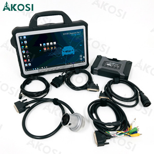 CF D1 <b>tablet</b>+Super MB Pro M6+PRO DOIP VCI WiFi Diagnosis Tool Full Configuration Fit For MB Trucks 12V <b>Car</b> 24v Diesel Truck Bus - Product Image 4