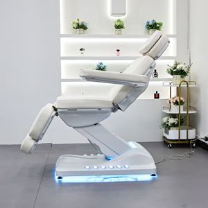 Fauteuil de Beauté Électrique Multifonctionnel pour Blanchiment Dentaire, Soins du Visage, Injection Esthétique Médicale, Remodelage Corporel, Salon, PVC - Product Image 4