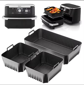 OEM/ODM <span class=keywords><strong>Ninja</strong></span> AF500 Friteuse à <span class=keywords><strong>air</strong></span> Pot en silicone résistant à la chaleur Facile à nettoyer Revêtement en silicone antiadhésif pour accessoires de <span class=keywords><strong>panier</strong></span> - Product Image 2