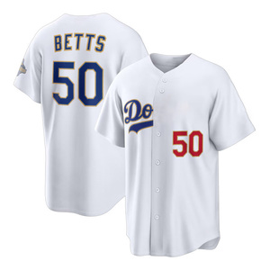 Nueva Camiseta de Béisbol de Los Ángeles 2026, 17 Shohei Ohtani, 50 Betts, 18 Yamamoto, Bordada y Cosida, Ropa Deportiva de Béisbol de Alta Calidad - Product Image 3
