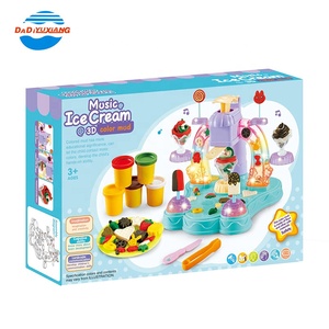 ห้องครัวเล่นชุดของเล่นเด็ก<span class=keywords><strong>เพลง</strong></span>เล่น<span class=keywords><strong>แป้ง</strong></span>เล่นของเล่นเครื่องไอศครีมของเล่น - Product Image 6