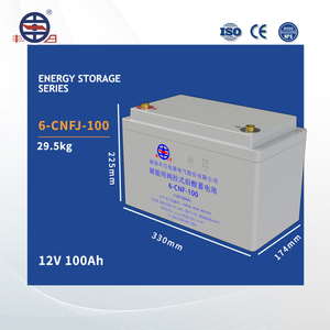 แบตเตอรี่เจล 6 CNF 100Ah, 12V สำหรับระบบโซลาร์เซลล์แบบ Deep Cycle สำหรับระบบออฟกริด UPS และสำรองพลังงานทดแทน 6-CNF-100 12v 100ah Lea - Product Image 2