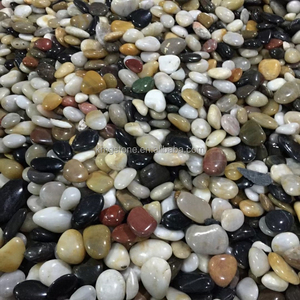 Thiết kế hiện đại giảm tự nhiên sông Cobble sỏi cao đánh bóng hỗn hợp màu Đá Nhân Tạo cho vườn ngoài trời ngoại thất & công viên - Product Image 1