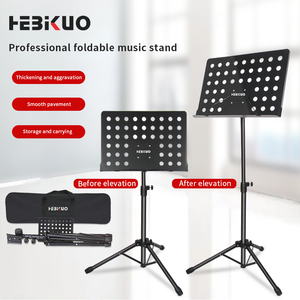 Nuovo Design di Leggio Musicale Grande con Pannello Nero, Altezza e Angolazione Regolabili per Esibizioni di Violoncello - Product Image 4