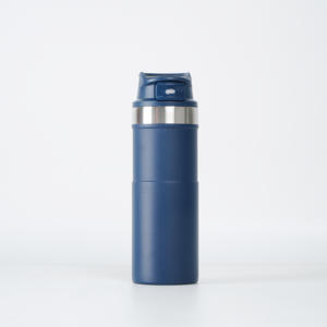 Flacon à café isolé sous vide à double paroi de 500ml <span class=keywords><strong>avec</strong></span> <span class=keywords><strong>couvercle</strong></span> à gâchette étanche - Product Image 2
