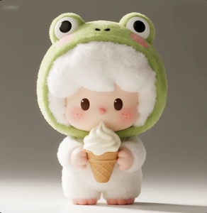 Tùy Chỉnh Nhà Sản Xuất Động Vật Loạt Ếch Búp Bê Bí Ẩn Hộp Đồ Chơi Sang Trọng Vinyl 1/6 Quy Mô ABS Nhựa Hành Động Hình - Product Image 1