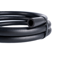 Tuyau de carburant 5/16"1/2"3/8"1/4" en caoutchouc NBR, fibres de polyester tressées haute résistance, pour essence, applications industrielles, résistant à la coupure