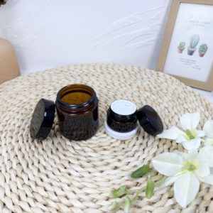 Clear 5ml Containers Wholesale with CR Cap Concentrate <b>Oil</b> <b>Wax</b> Glass Jars - Product Image 1