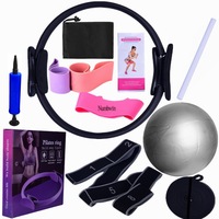 Ensemble de bandes de résistance en latex, 12 pièces, bandes élastiques de yoga et de pilates, kit d'entraînement complet pour le corps