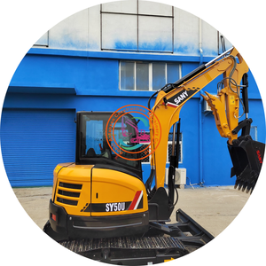 5 tonnes Mini petite pelle SANY SY50C d'occasion SY50 SY55 SY65 SY70 SY75 6 tonnes Original chinois 90% nouvelle pelle/pelle - Product Image 5