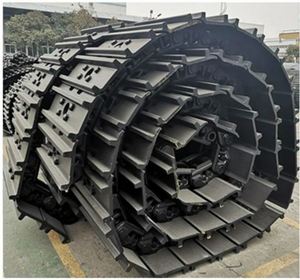 Запчасти для ходовой части, нижняя роликовая звездочка, верхняя часть, резиновая направляющая для мини-экскаватора Bobcat hitachi 120 - Product Image 6