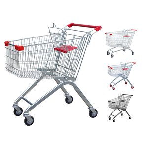 Chariot de jouet en métal d'approvisionnement avec le siège pour le matériel de supermarché pour le shopping commode - Product Image 1