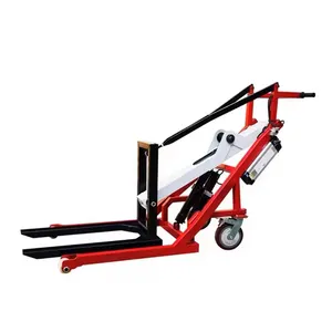 Small Electric Forklift Truck Mini Adjustable Electric Pallet Forklift Electric Hydraulic Forklift For Trucks And Container