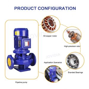 Bomba de Agua de Una Etapa con Motor de Corriente Alterna, Bomba de Alta Presión - Product Image 1