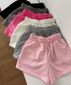 Women's Solid Color Custom Summer <strong>Shorts</strong> Hot Pants Casual Loose Sports Pants Elastic Waist String Running <strong>Shorts</strong> for Women - Product Image 5