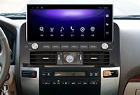 Autoradio Android 12,3 pouces pour Toyota Land Cruiser Prado 120 2003 -2009 Radio de voiture Multimédia Carplay Auto GPS Navigation