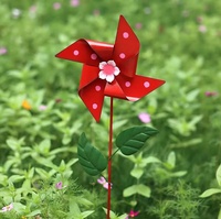 Sculpture cinétique moderne en acier peint pour jardin, parc, décoration extérieure, artisanat métallique pour la maison et la cour