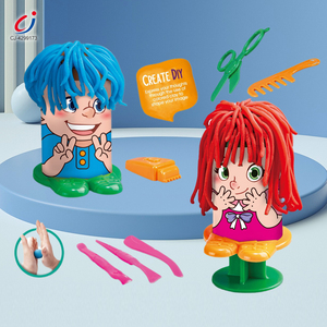 Chengji coloré pâte à <span class=keywords><strong>modeler</strong></span> ensemble de jeu <span class=keywords><strong>Montessori</strong></span> jeu enfants Non toxique cheveux Studio modélisation pâte ensemble de jeu - Product Image 2