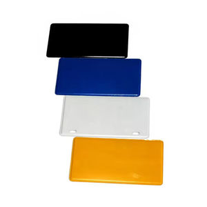 Aluminium Diy Decoratieve Kentekenplaat Accessoire Reflecterende Folie Voor Usa/Europese/Brazilië/Curacao Grootte Kentekenplaat - Product Image 5