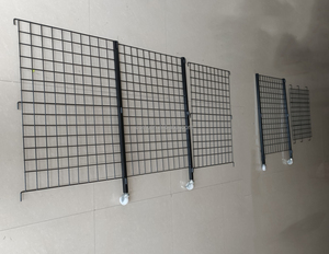 RH-DC6160-B 610*600*870mm Présentoir mobile flottant, Cage promotionnelle détachable, Cage en fil métallique carrée noire - Product Image 4