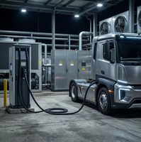 Câble EV DC refroidi par liquide PrimePro |   CCS2 500kW Ultra-rapide |   500A Courant élevé |   Gestion thermique active |   Chargeur HPC |   IP67