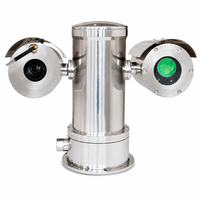 Détecteur laser industriel PTZ HIREP pour la télémétrie du méthane, système de surveillance à distance des fuites de gaz TDLAS, vente en gros OEM