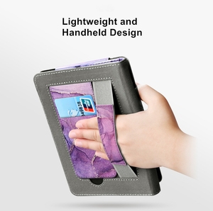 Funda <span class=keywords><strong>de</strong></span> Diseño Personalizado para Kindle Paperwhite <span class=keywords><strong>12</strong></span>.ª Generación 7 Pulgadas con Correa <span class=keywords><strong>de</strong></span> Mano, Ranura para Tarjetas, Soporte, Funda <span class=keywords><strong>de</strong></span> Cuero PU para Kindle Paperwhite 6 5 4 3 2 - Product Image 4