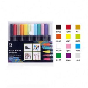Marcadores de Pintura Acrílica a Base de Agua, Personalizados, No Tóxicos, para Madera, Cerámica, Metal, Tela y Lienzo - Product Image 3