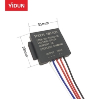 Variateur LED intelligent 12V avec capteur tactile capacitif pour miroir, fonction mémoire, charge 3A, puissance max 36W, garantie 2 ans