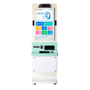 Großer größe selbstbedienung touchscreen lcd-monitor fingerabdruck zahlung terminal kino ticketing kassamaschine kioske