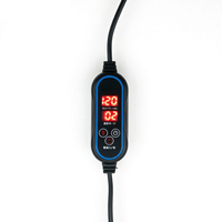 Interrupteur de contrôle de température 5V à 3 niveaux avec bouton poussoir, fonction de chauffage et minuterie