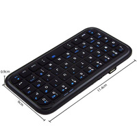 BT006 Mini clavier universel BT télécommande fonctionne avec iPad iPhone pour PS3 téléphone PC HTPC 4.0 OS-Code fixe
