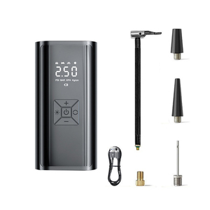 Xách tay thông minh Tire Inflator, LCD hiển thị kỹ thuật số, ngân hàng điện & an toàn cảnh báo ánh sáng, nhanh chóng điện máy bơm không khí cho lốp xe - Product Image 3