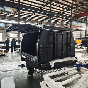 ทนทานต่อการกัดกร่อนพอดีกับหลังคาแบบแท่นแบนพร้อมกล่องสุนัขสำหรับรถบรรทุกทุกรุ่นที่ได้รับความนิยม - Product Image 5