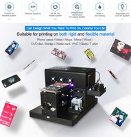 Impresora UV Plana LY-A4UV A4 para Carcasas de Teléfono, Tazas, Botellas, Pelotas, Bolígrafos, Velas