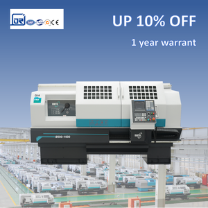 CK6166 CNC Torna Tezgahı 380V Orta Boy Yatay CNC Düz Yataklı Torna, Canlı Takım Tornası ve Özelleştirilmiş Kontrol Sistemi ile - Product Image 1