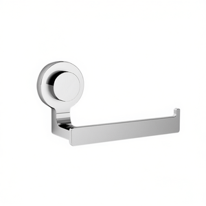 Portarrollos KISSY cromado de 17,5 cm de longitud, accesorio para baño - Product Image 3