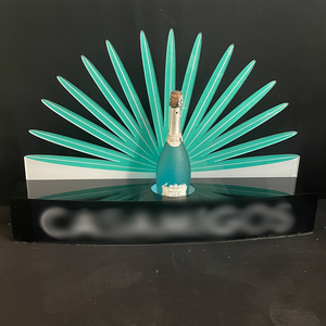 Logo personnalisé, écologique, en acrylique, alimenté par prise, rechargeable, LED contrôlée, conception de modèle gratuite, couleur et taille personnalisées, pour fêtes - Product Image 2
