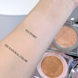 Private Label Neuankömmling 2-in-1 All Skin Tone Vollflächige Creme Foundation 4 Shades Pressed Powder Air Cushion BB Cream - Product Image 6