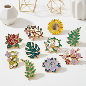 Trung Quốc làm phim hoạt hình phun cát hợp kim màu sắc <span class=keywords><strong>an</strong></span> toàn ve áo Trâm Electroplated Trâm Pin Vàng - Product Image 1