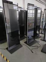 Écran d'affichage numérique sur pied de 43, 49, 50, 55, 65 pouces avec lecteur multimédia intégré, écran tactile LCD 2K/4K personnalisé pour la publicité