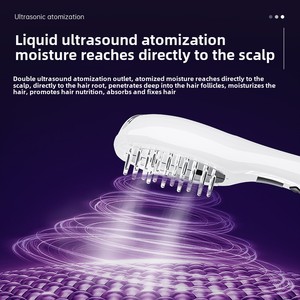Trendy New Product Head Massager Purple <strong>Ion</strong> Ems Vibration <strong>Atomized</strong> Red Light Blue Light Skin Applicator for Hair Care Model 052 - Product Image 3