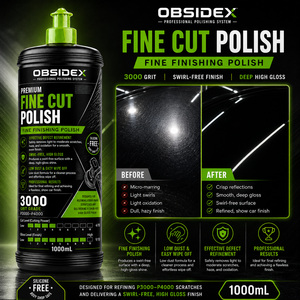 ระบบขัดเงาแบบมืออาชีพ OBSIDEX 3 ขั้นตอน ชุดขัดสีรถยนต์แบบหยาบ กลาง ละเอียด 3 x 1000 มล. - Product Image 5