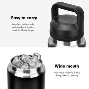 26oz 36oz Custom Logo Print Car Portable Thermos Cup Insulated Bottle 304 Small Mouth Stainless Steel Sports Water Bottle - Product Image 4