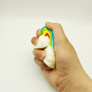 Juguetes de Espuma PU de Arcoíris, Juguetes Educativos Suaves para Aliviar el Estrés para Niños - Product Image 5