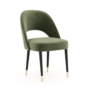 Nouvelle conception moderne, mobilier de salle à manger de luxe nordique <span class=keywords><strong>italien</strong></span>, chaises de salle à manger en velours pour la maison, utilisation dans le salon, testées CE - Product Image 1