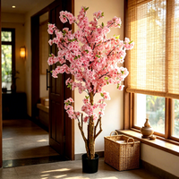 Hochwertige Künstliche Blumen Großhandel Künstlicher Sakura-Blütenbaum Kunstblumen für Veranstaltungen Hochzeiten Partys Babypartys Dekoration