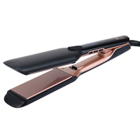 Lisseur Professionnel en Céramique 250°C 480°F avec Écran LED, Chauffage Rapide PTC, Personnalisable pour Salon, Fer Plat Plancha